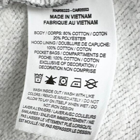 Nike Women Sportswear Essential Fleece Dress Gray Cotton Poly Blend Size Medium - Picture 7 of 12